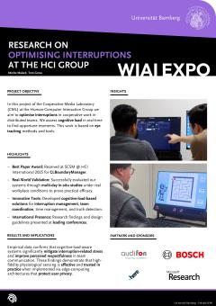 Poster: Optimising Interruptions