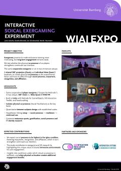 Poster: Interactive Social Exergame